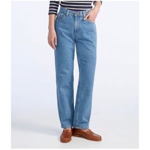 NWT L.L. Bean Original Fit Jeans Size 12